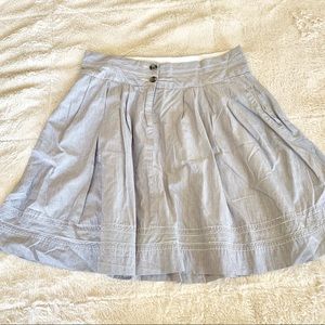Old Navy Pinstripe Navy White Skirt Size 4